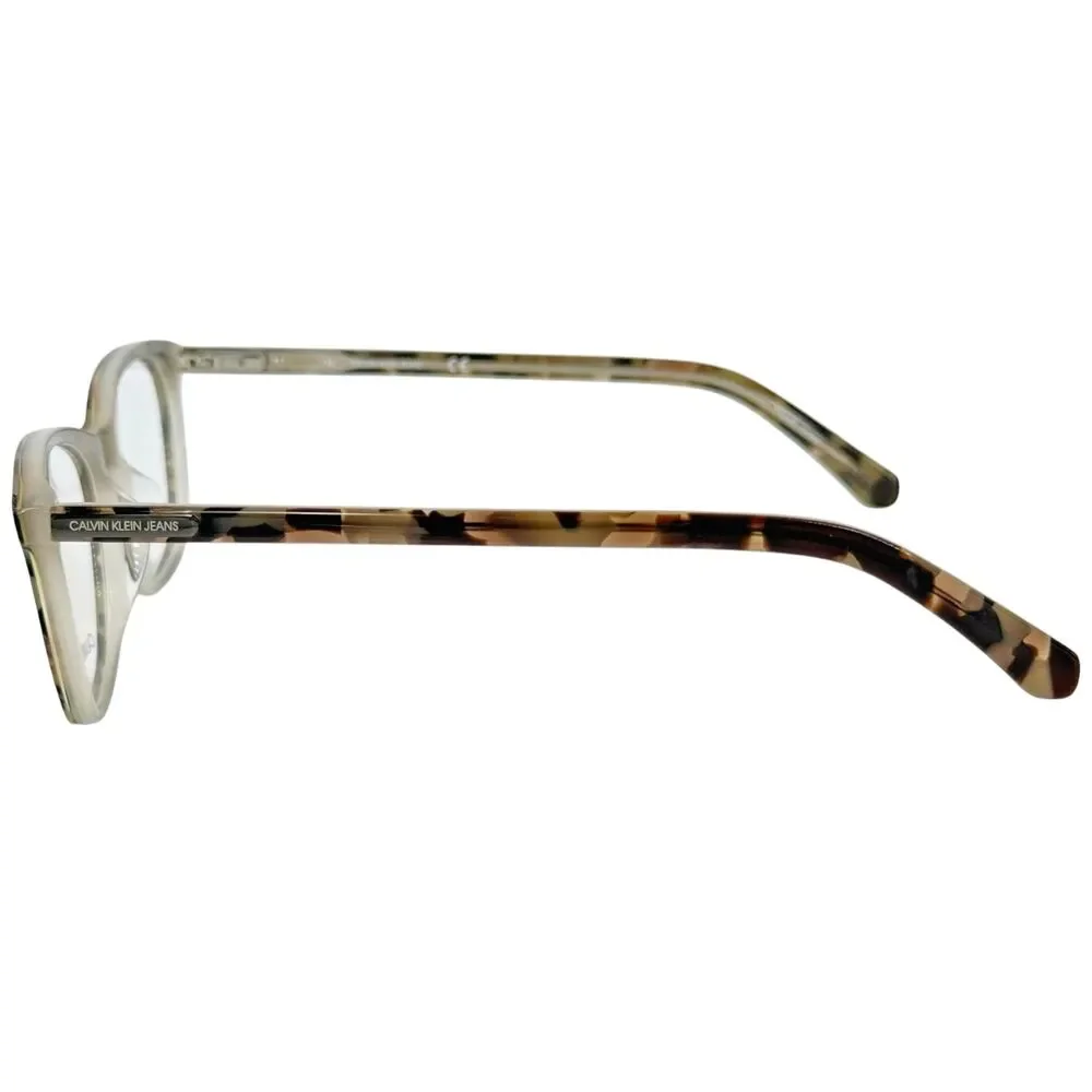 Calvin Klein Jeans CKJ303 Womens Plastic Eyeglass Frame 248 Taupe Tortoise 53-16